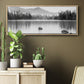Mountain Reflection - Floater Framed Canvas Print