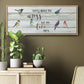 We Live Here - Floater Framed Canvas Print