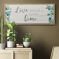 Love Builds - Floater Framed Canvas Print