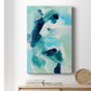 Teal Composition I - Canvas Art Print