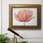 Single Pink Bloom I Premium Framed Canvas- Ready to Hang