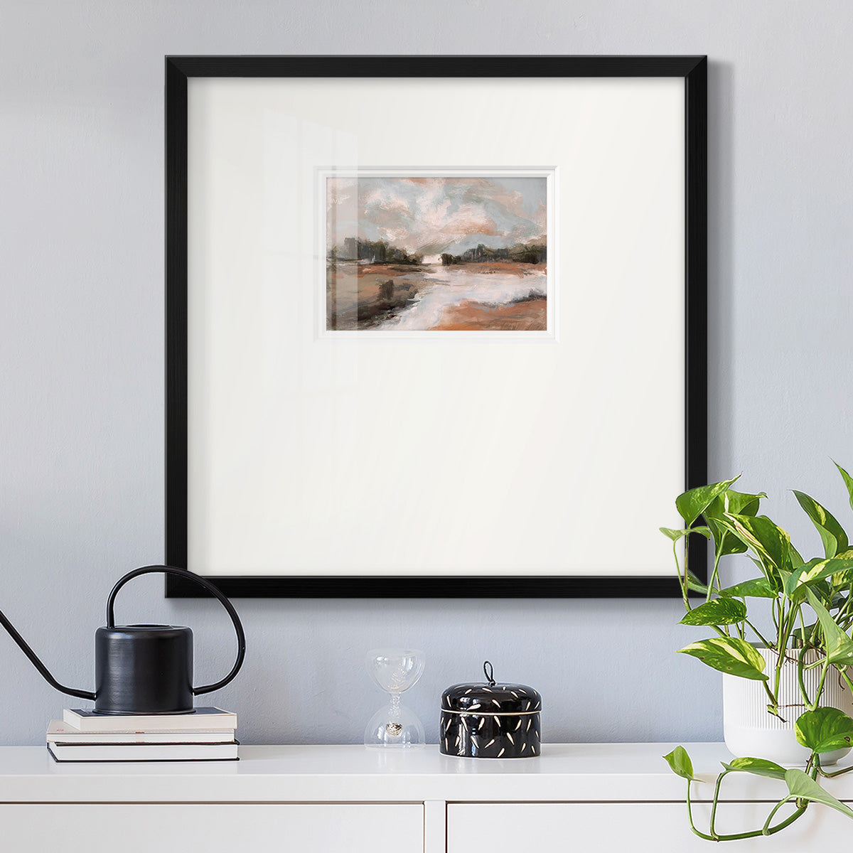 South Pond Premium Framed Print Double Matboard