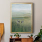 Out to Pasture II - Modern Framed Canvas Print