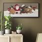 Skater Chorus Line - Floater Framed Canvas Print