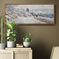 The Road to Vétheuil, Snow Effect, 1879 - Floater Framed Canvas Print
