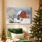 Snowwhite Nativity at Midnight - Canvas Art Print