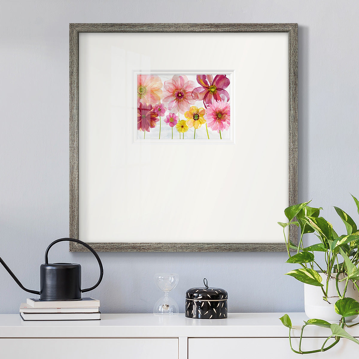 Pop Of Spring Premium Framed Print Double Matboard