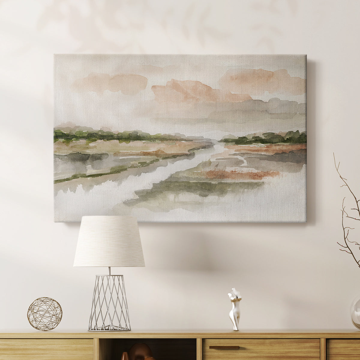 Moody Sunset - Canvas Art Print