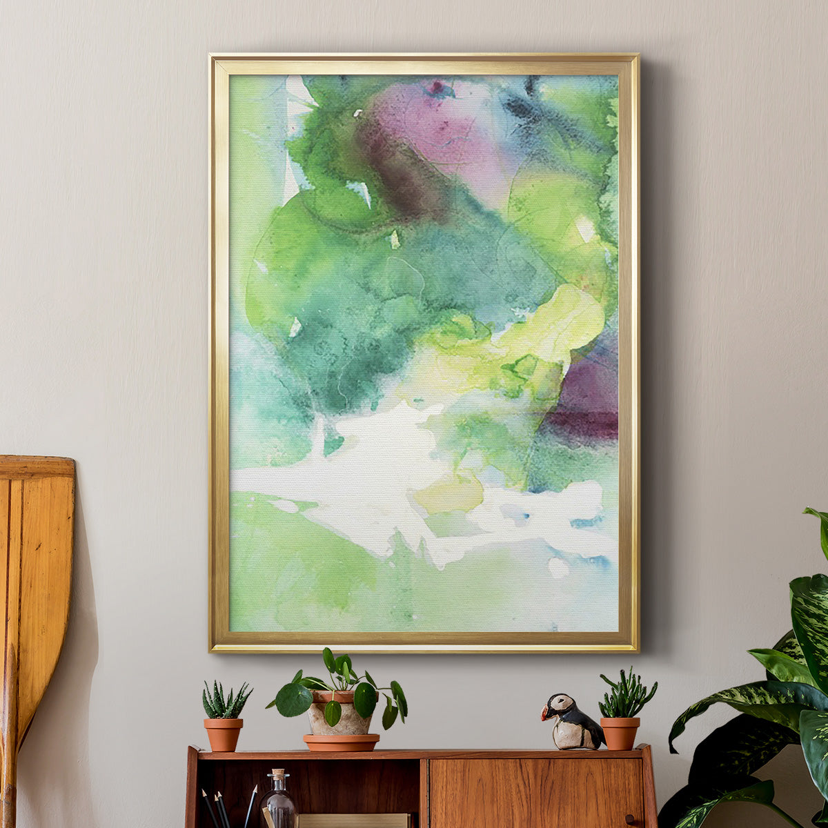 Rising Above IV - Modern Framed Canvas Print