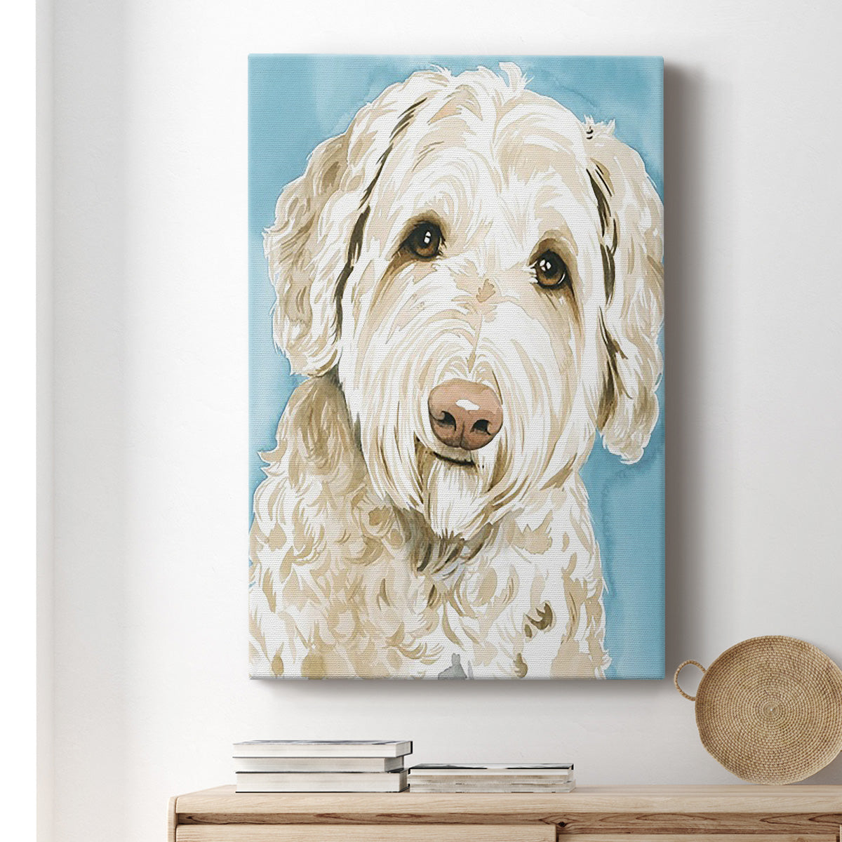 Labradoodle I - Canvas Art Print