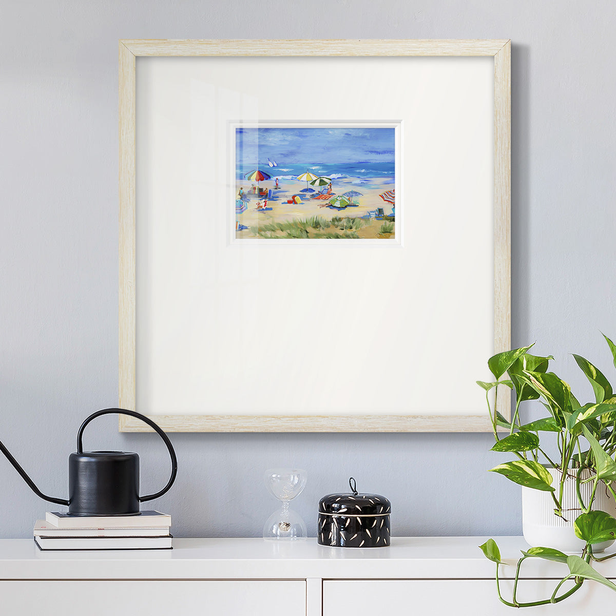 Sunshine State of Mind- Premium Framed Print Double Matboard