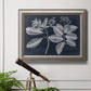 Foliage on Navy V Premium Framed Canvas- Ready to Hang