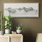 Scenic Scribble I - Floater Framed Canvas Print