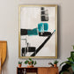 Geometry Notes I - Modern Framed Canvas Print