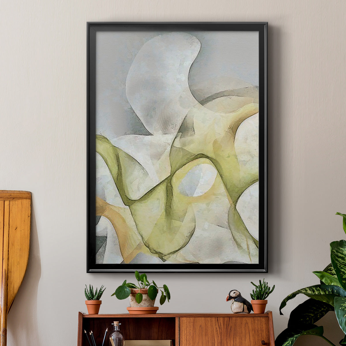 Excursion I - Modern Framed Canvas Print