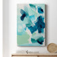 Teal Composition II - Canvas Art Print