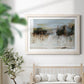 Wintery Horizon I - Barnwood Framed Art Print