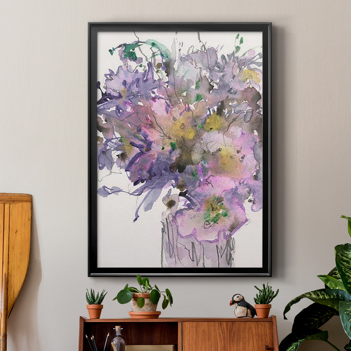 All that Glitters I - Modern Framed Canvas Print