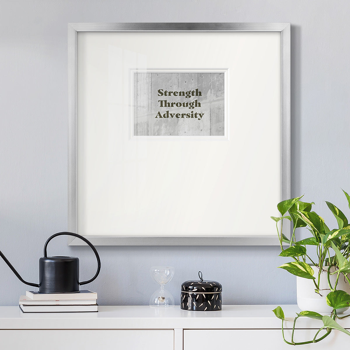 BroInspo VII Premium Framed Print Double Matboard