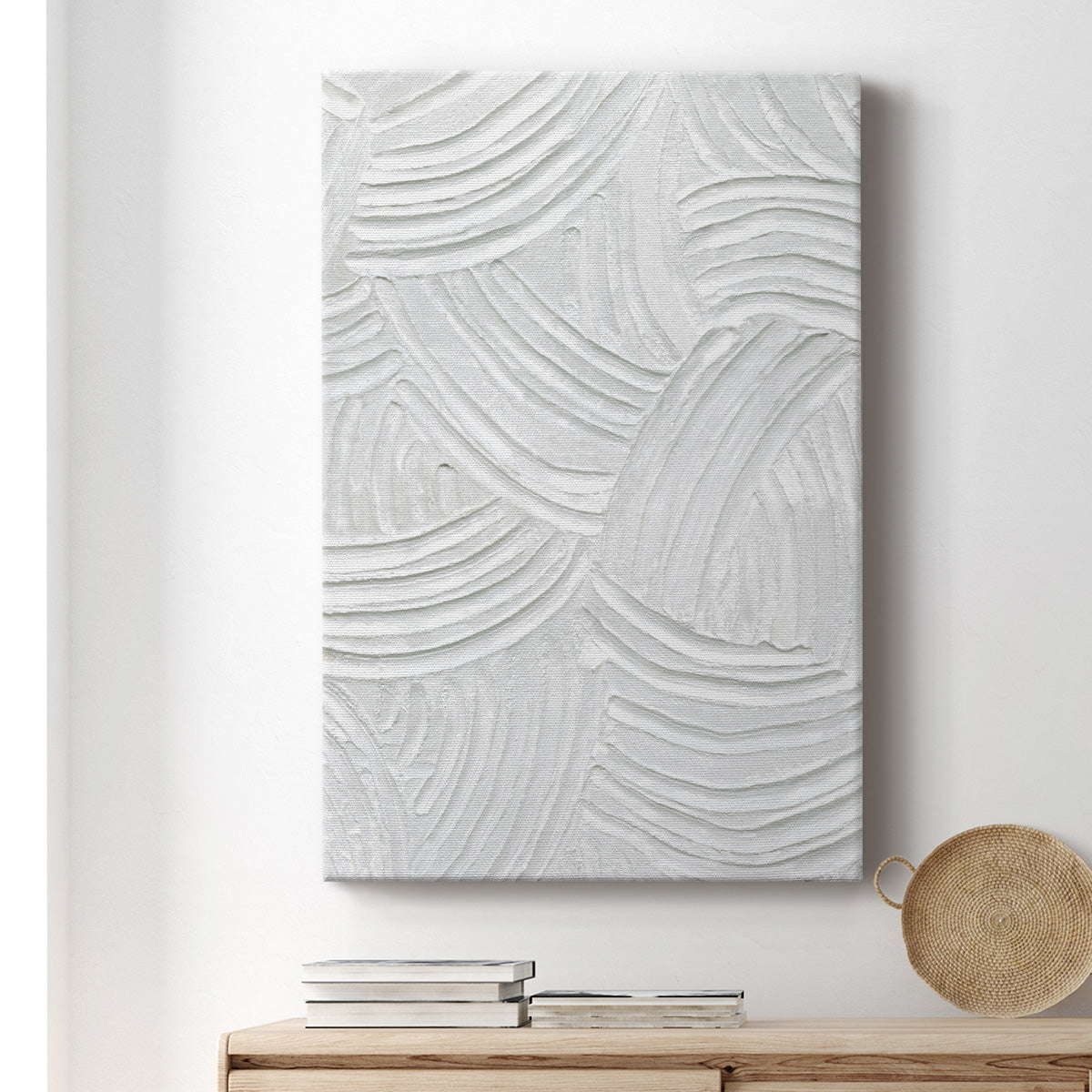 Sandstone Grooves I Premium Gallery Wrapped Canvas - Ready to Hang