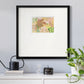 Neutral Blooms IV Premium Framed Print Double Matboard