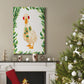 Merry Quackmas Collection B Premium Gallery Wrapped Canvas - Ready to Hang