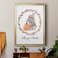 Harvest Home Bunny - Modern Framed Canvas Print