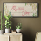 Love Grows Here - Floater Framed Canvas Print