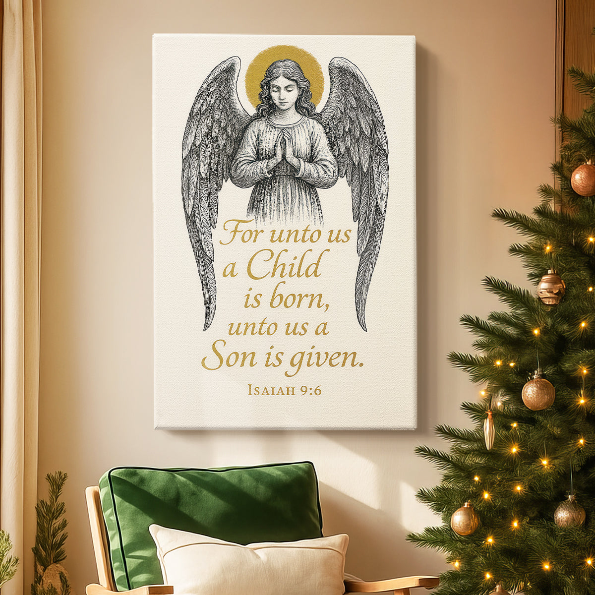 Gilded Promise - Canvas Art Print