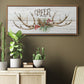Rustic Cheer - Floater Framed Canvas Print