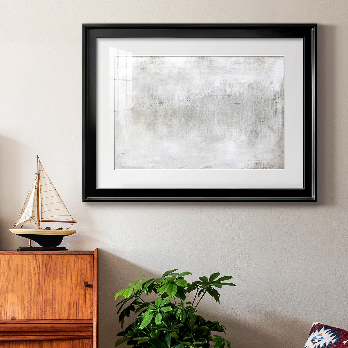 Ocean Breath - Modern Framed Art Print