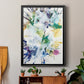 Like An Iris II - Modern Framed Canvas Print