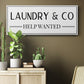 Help Wanted - Floater Framed Canvas Print