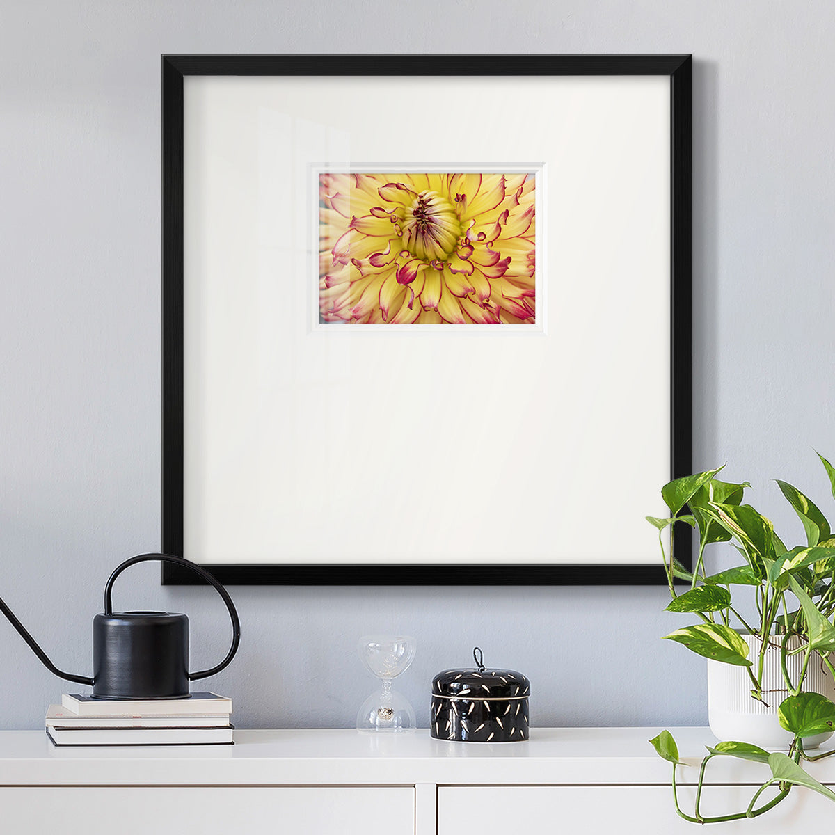 Blooms II- Premium Framed Print Double Matboard