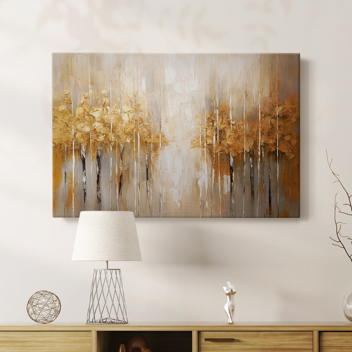 Abstract Forest XX - Canvas Art Print