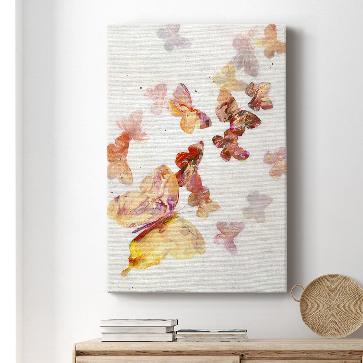 All A Flutter Premium Gallery Wrapped Canvas - Ready to Hang