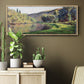 The Seine at Jeufosse, 1884 - Floater Framed Canvas Print
