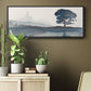 Serene Silhouette II - Floater Framed Canvas Print