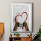 Boxer Love - Modern Framed Canvas Print