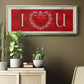 DIY Love Collection H - Floater Framed Canvas Print
