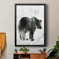 Bear Totem - Modern Framed Canvas Print