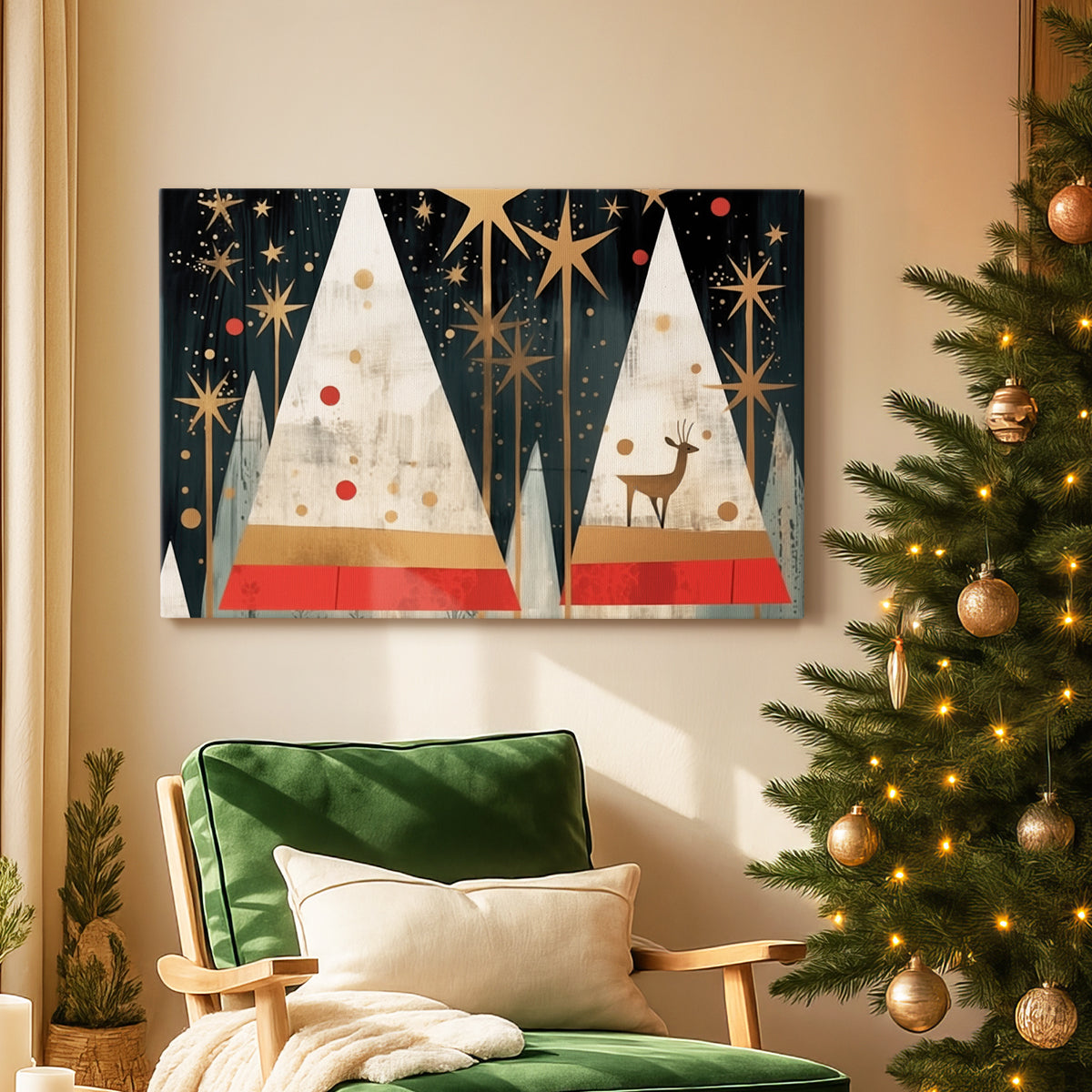 Honeyed Village - Canvas Art Print