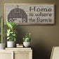 Home & Farm III - Floater Framed Canvas Print