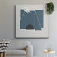 Blue Felt II - Canvas Art Print