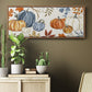 Autumn Pumpkins - Floater Framed Canvas Print
