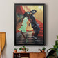 Night Out IV - Modern Framed Canvas Print