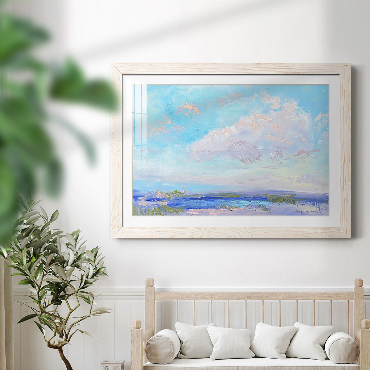 A Perfectly Lovely Day - Barnwood Framed Art Print