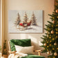 Tinsel-Gold Whisper of Evergreen - Canvas Art Print