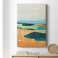 Aqua and Orange II Premium Gallery Wrapped Canvas - Ready to Hang