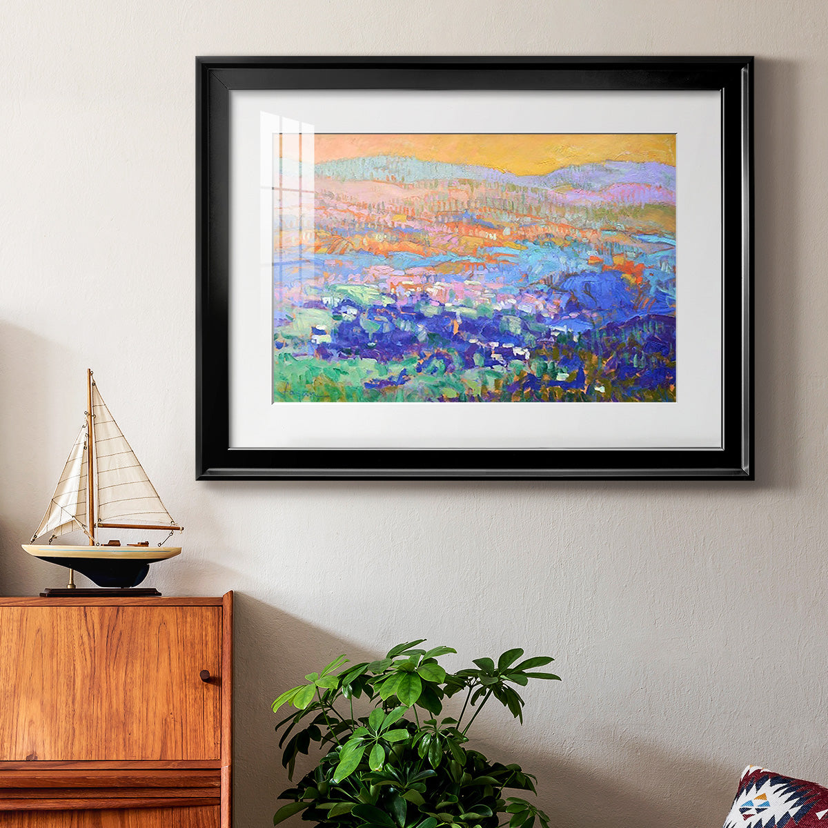 Meet Me and the Edge of Dreams Premium Framed Print - Ready to Hang